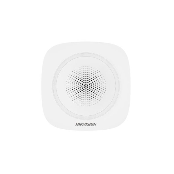 სირენა, შიდა მონტაჟის, წითელი, უკაბელოDS-PS1-I-WE/Red, 868MHz AX PRO Series