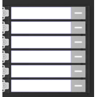 დომოფონის ღილაკის მოდული DS-KD-KK