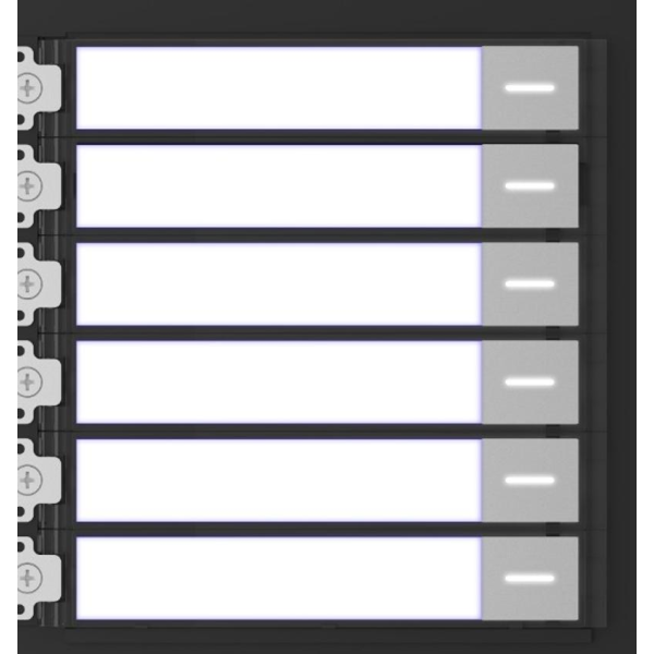 დომოფონის ღილაკის მოდული DS-KD-KK