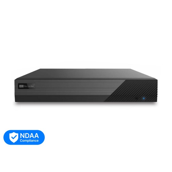 TD-3016H1-B1-B 16 არხი POE NVR-ის გარეშე, 1 მყარი დისკი