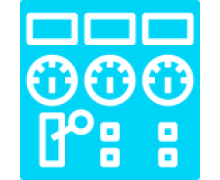 არასამისამართო პანელები 2/4/8/16/24/32 ზონები