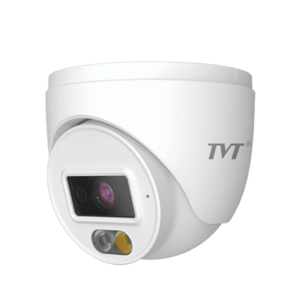 4MP ორმაგი განათების მქონე ტურეტ IP კამერა - TVT TD-9540S5L-D