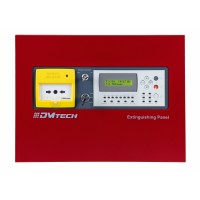 FP9000E / ხანძრის ჩაქრობის მართვის პანელი (მეტალის ყუთში ჩაშენებული ღილაკით)