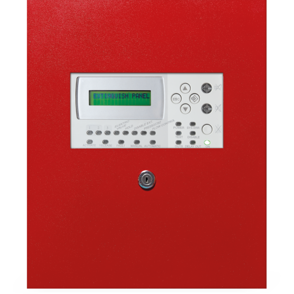 FP9000E ხანძარსაწინააღმდეგო მართვის პანელი