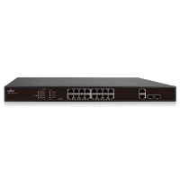 Unmanaged POE 16-port switch