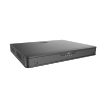 16-channel hybrid recorder with 2 SATA interfaces, for analog and IP cameras