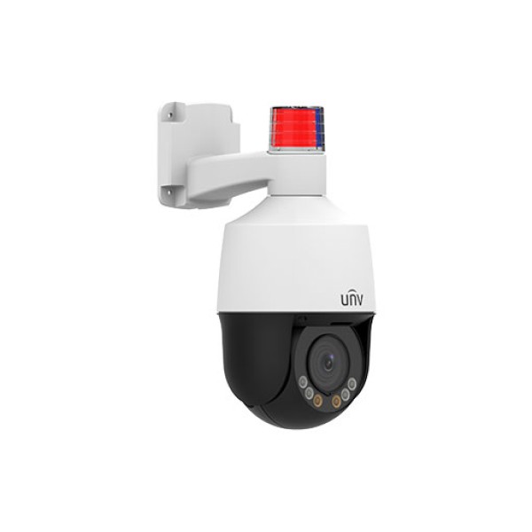 5MP PTZ Dome Camera, 2.8-12mm Lens, 5x Zoom, Warm Light, SD Card
