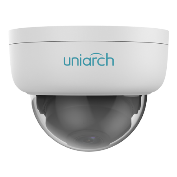 UNIARCH - IP Camera - 2MP Dome Camera with 2.8mm Lens, Micro SD