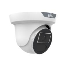 UNIVIEW-IP კამერა - 4MP Bullet კამერა 4.0 მმ ლინზით, LightHunter, Micro SD, მიკროფონი