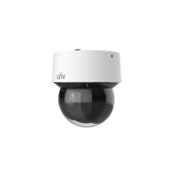 UNIVIEW-IP Camera - 4MP Pan/Tilt Dome Camera, 5.5-88mm Lens, 16x Zoom, LightHunter, Micro SD, Microphone