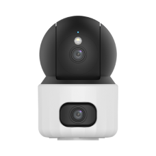 3MP PTZ WI-FI კამერა 4.0 მმ ორმაგი ლინზით, თბილი განათებით, SD ბარათით, მიკროფონით Uho-S3S-M33D