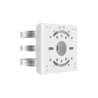 Bullet camera pole mount