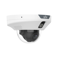 2MP Dome Camera with 2.8mm Lens, Dual-Light, SD Card and Microphone
