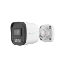 4 მეგაპიქსელიანი Bullet კამერა 4.0 მმ ლინზით, ორმაგი განათებით, მიკროფონით