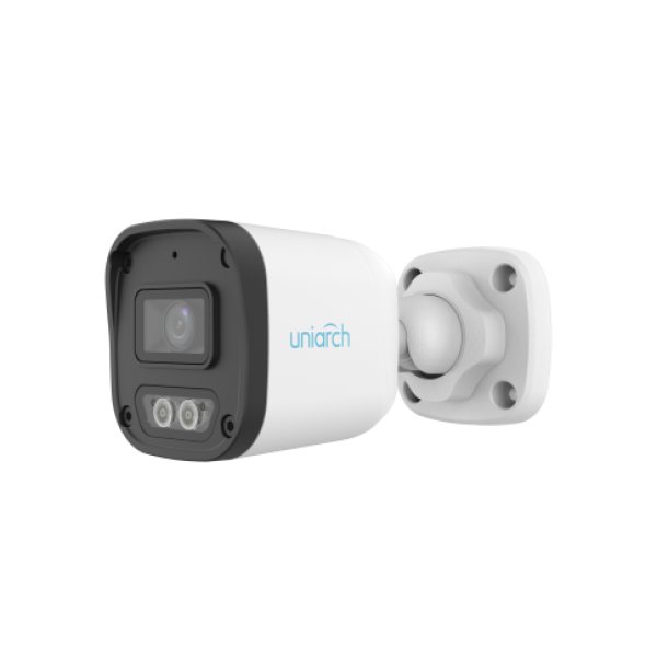 4MP Bullet Camera with 4.0mm Lens, Dual Light, Microphone