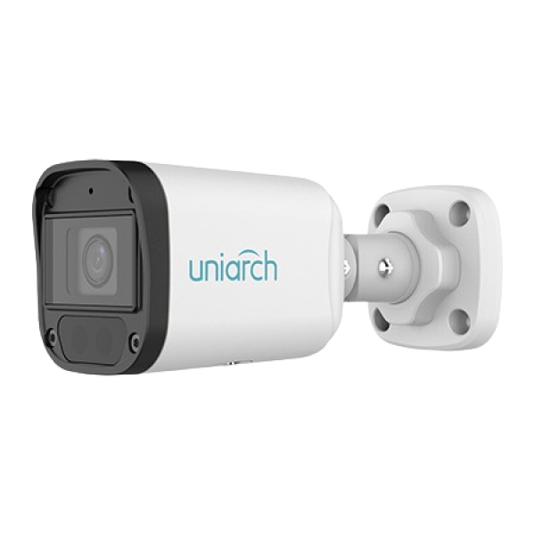 UNIARCH 2MP Bullet IP Camera with 2.8mm Lens, Micro SD & Microphone