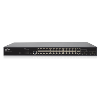 Managed 24-port Gigabit switch with 4 SFP ports