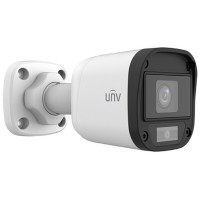 2MP analog bullet camera with 2.8mm lens, white light,