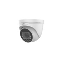 UNIVIEW-IP Camera - 4MP Bullet Camera 2.8-12mm Lens, Intelligent Dual Illuminators ColorHunte, Micro SD, Microphone