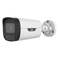UNIVIEW-IP Camera - 4MP Bullet Camera 2.8-12mm Motorized Lens, Micro SD, Microphone
