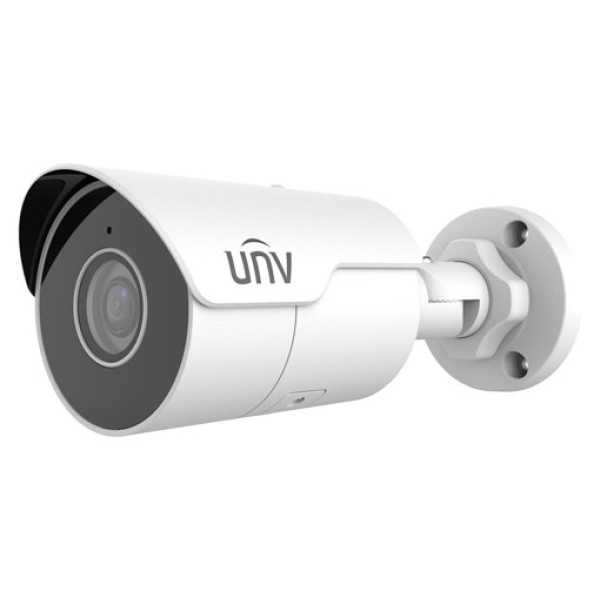 UNIVIEW-IP Camera - 5MP Bullet Camera with 2.8mm Lens, Micro SD, Microphone
