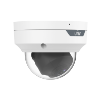 UNIVIEW-IP Camera - 4MP Dome Camera 2.8mm Lens, ColorHunter, Micro SD and Microphone