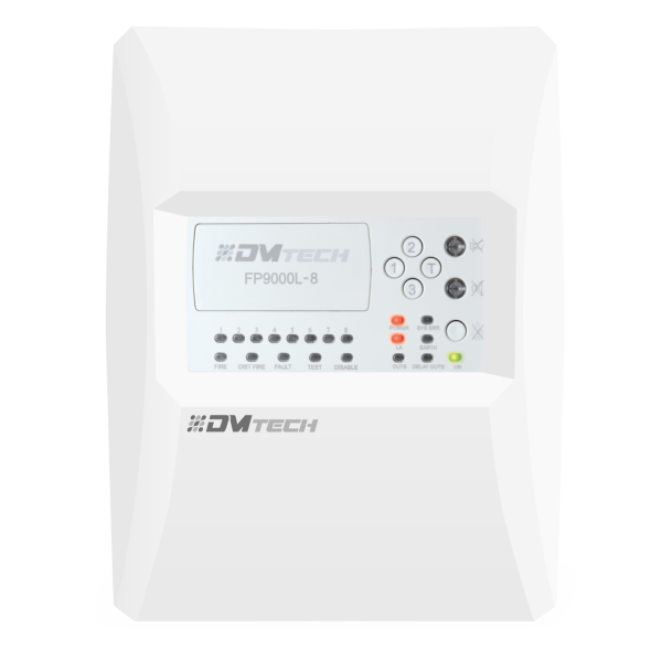 FP9000L - 8 ხაზიანი არასამისამართო ხანძარსაწინააღმდეგო პანელი