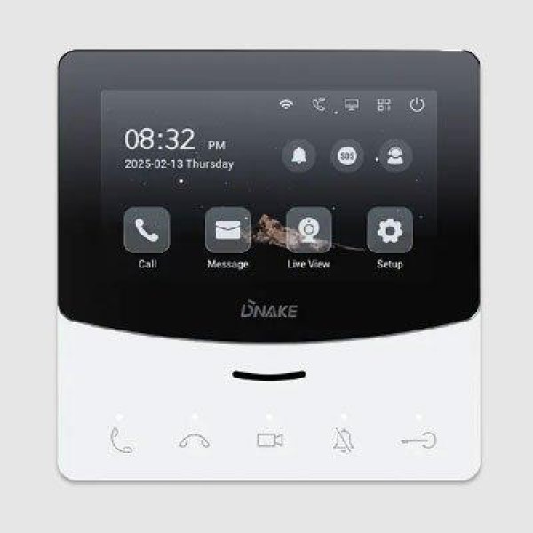 E214 4.3” Linux-based Indoor Monitor